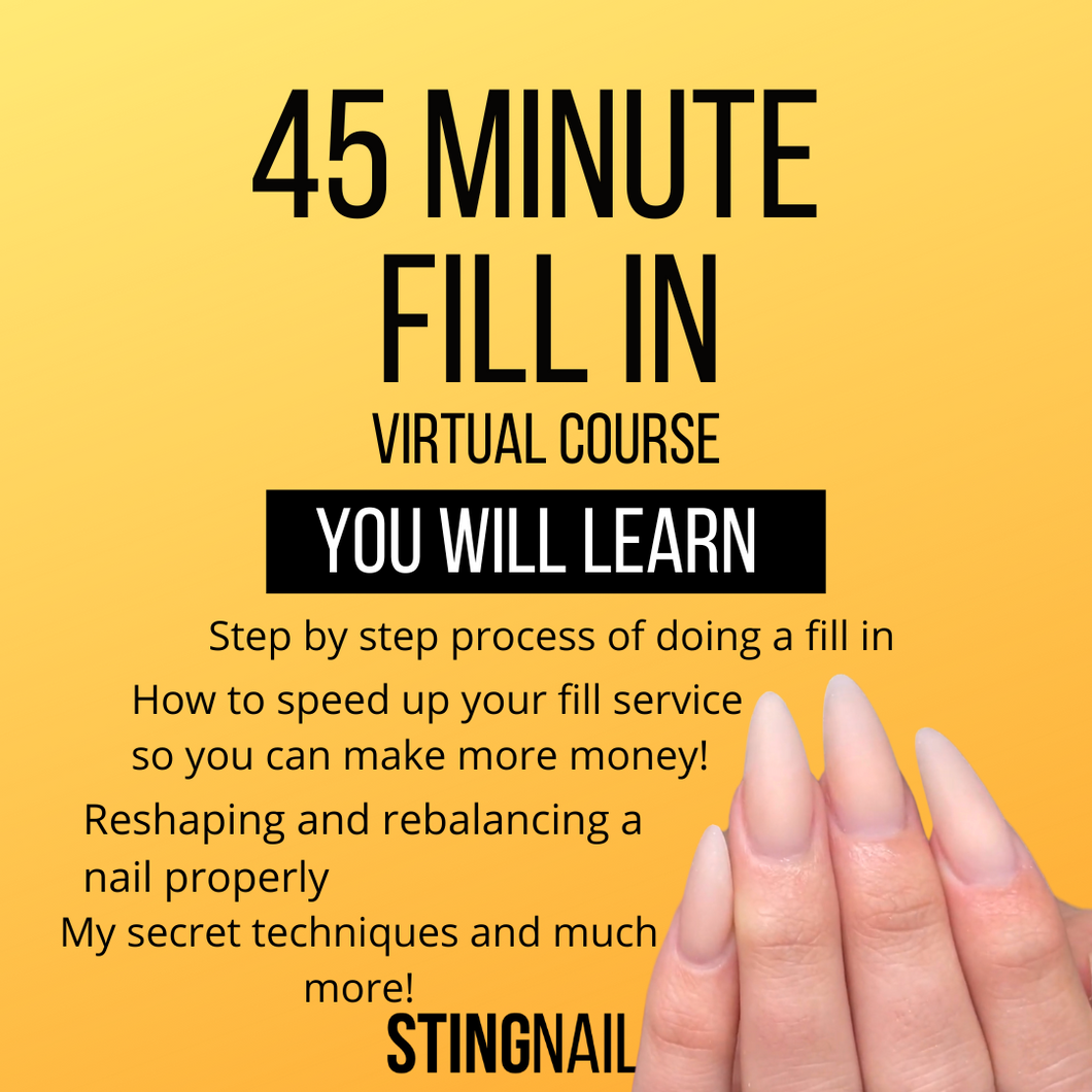 45 Minute Fill In Virtual Course