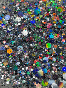 Holographic Silver Loose Glitter